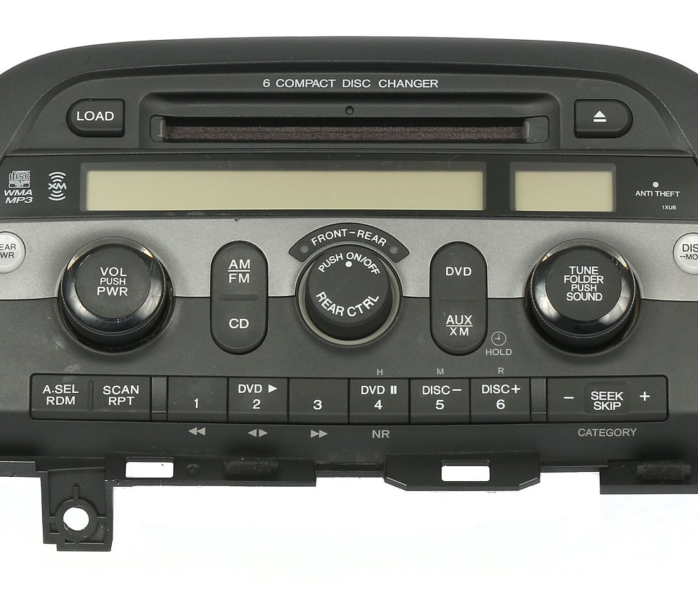 Thumbnail: 1 Factory Radio 638-58830-NOA2 AM FM Radio MP3 CD Player Fits 05-10 Odyssey..