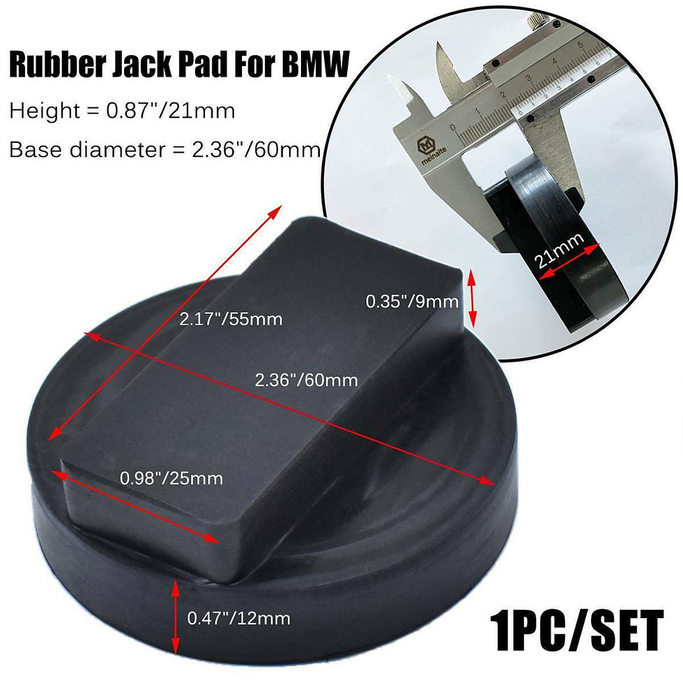 Thumbnail: Car Jack Rubber Pad Jack Lift Frame Protection Adapter For BMW E81 E82 E87 E88 F