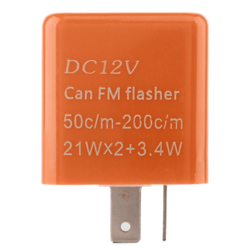 Thumbnail: Universal Flashing Led Flasher Motorcycle Led Lights Turn Signal Indicator 12V F