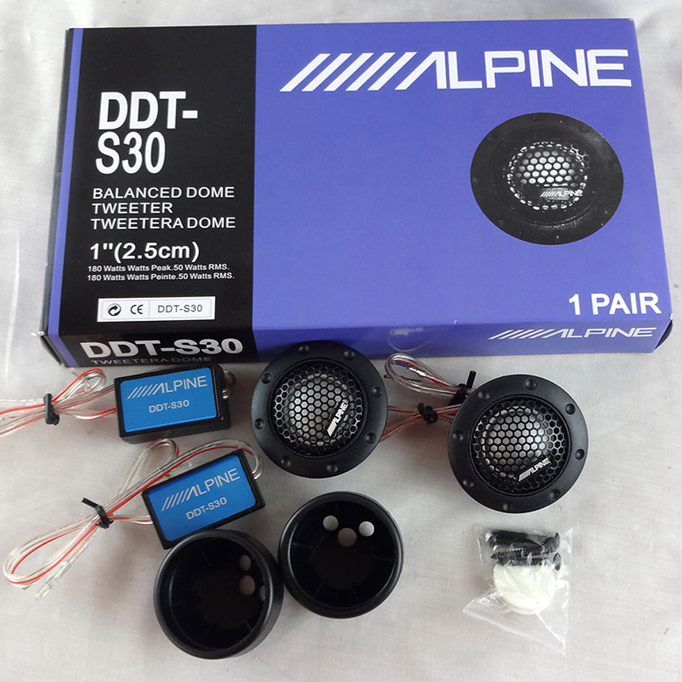 Thumbnail: 1.5-inch DDT-S30 car audio modified speakers car mounted tweeters tweeters