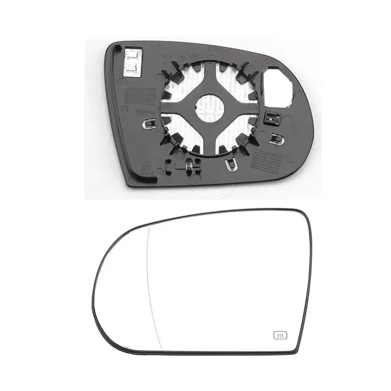 Thumbnail: Rearview Heated Mirror Glass For Jeep Cherokee Compass 2009-2020 Replace 6822891