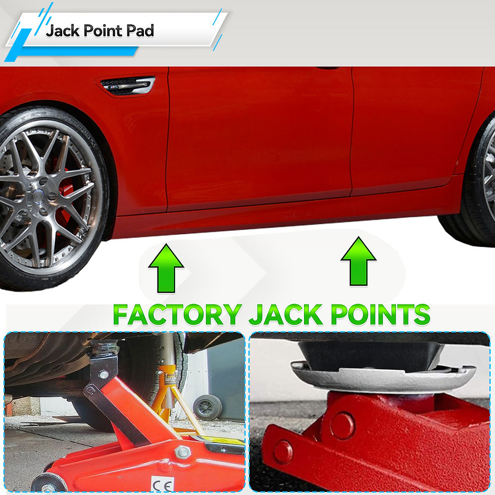Thumbnail: 1x Car Under Jack Point Jacking Support Pad Cover Plug Block for BMW 5series E39