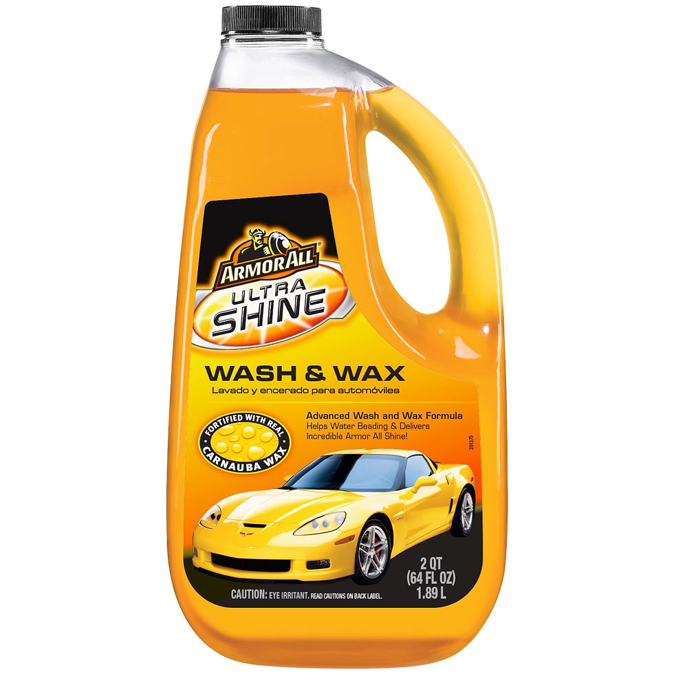 Armor All Ultra Shine Car Wash and Wax, 64 fl oz