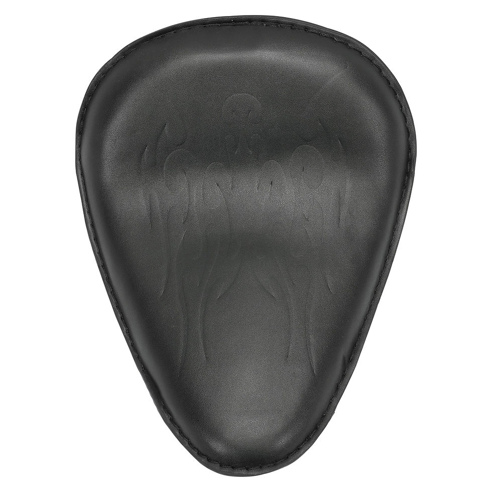 Thumbnail: Kojem Motorcycle Cushion Softail Solo Seat + 3" Spring Bracket Seat for Hon..