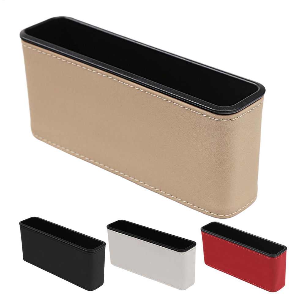 Adhesive Back Seat Organizer Space Saving Car Storage Box Vehicle Interior Organ