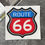Thumbnail: Motorcycle Frosted Stickers U.S. Historic Route 66 Sign Stickers for pcx125 yama