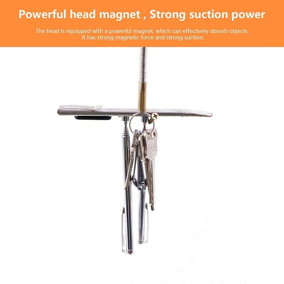Thumbnail: Magnetic Pipe Telescopic Handle Car Tool Kit Portable Magnet Grabber Pickup Car