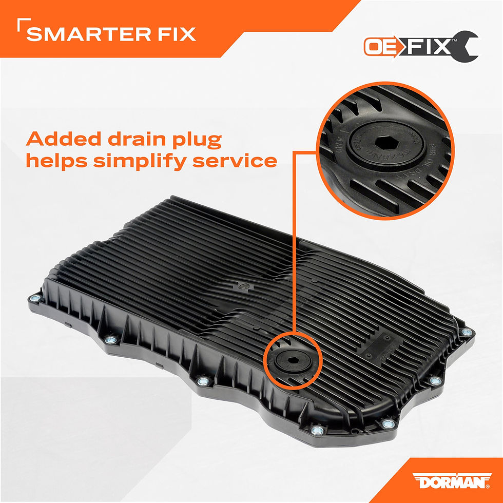 Thumbnail: Dorman 265-850 Transmission Oil Pan for Select Models (OE FIX) Fits select:..