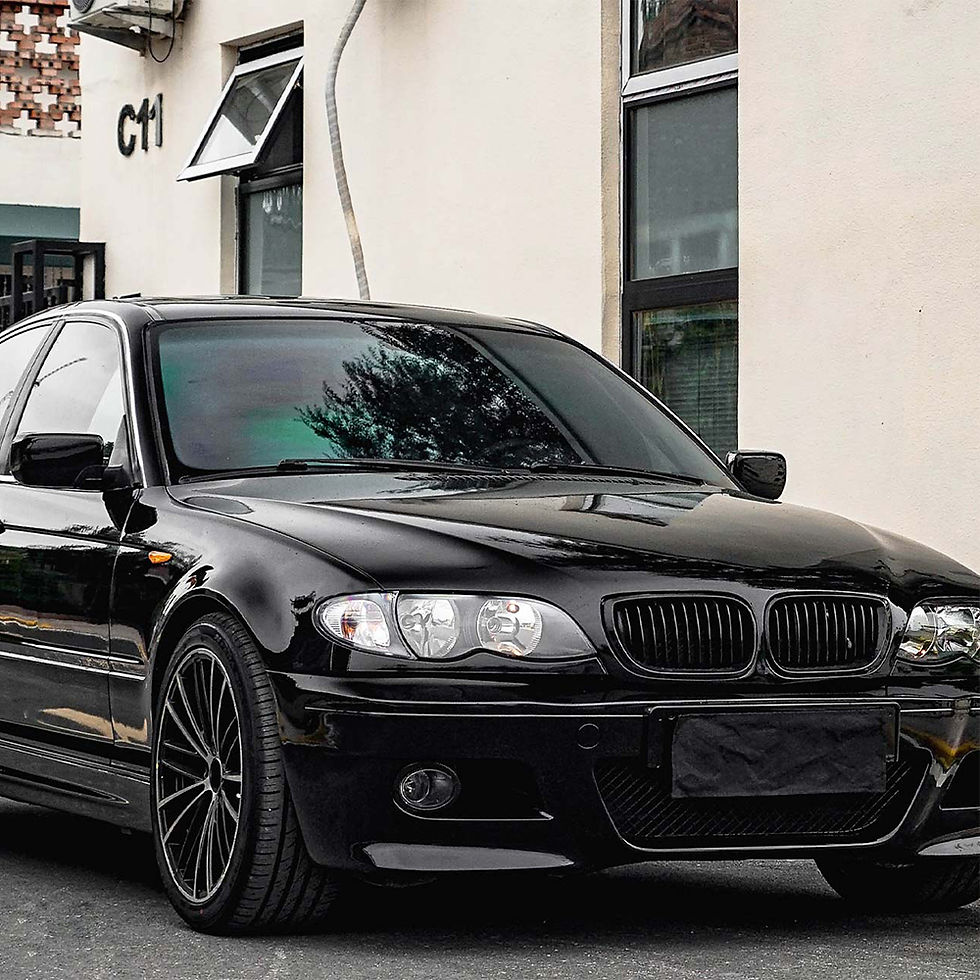 Thumbnail: Ultra Glossy Black Car Wrap Vinyl Film Sticker Self Adhesive Decal Air Bubble Fr