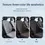 Thumbnail: 3D Breathable Car Seat Cover Summer Sweatproof Car Seat Cushion Convex Design fo
