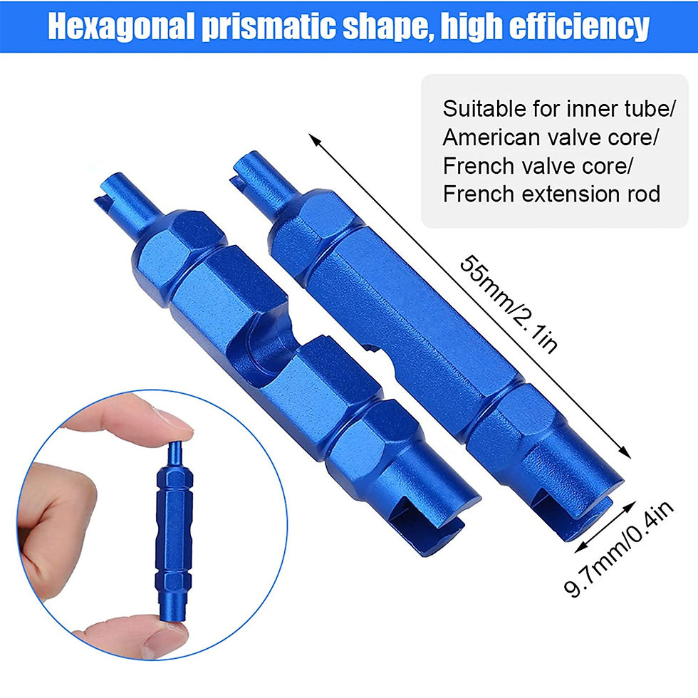 Thumbnail: 1Pcs Valve Core Remover Tool for Presta, Schrader, Valve Extender Tire Repair, W