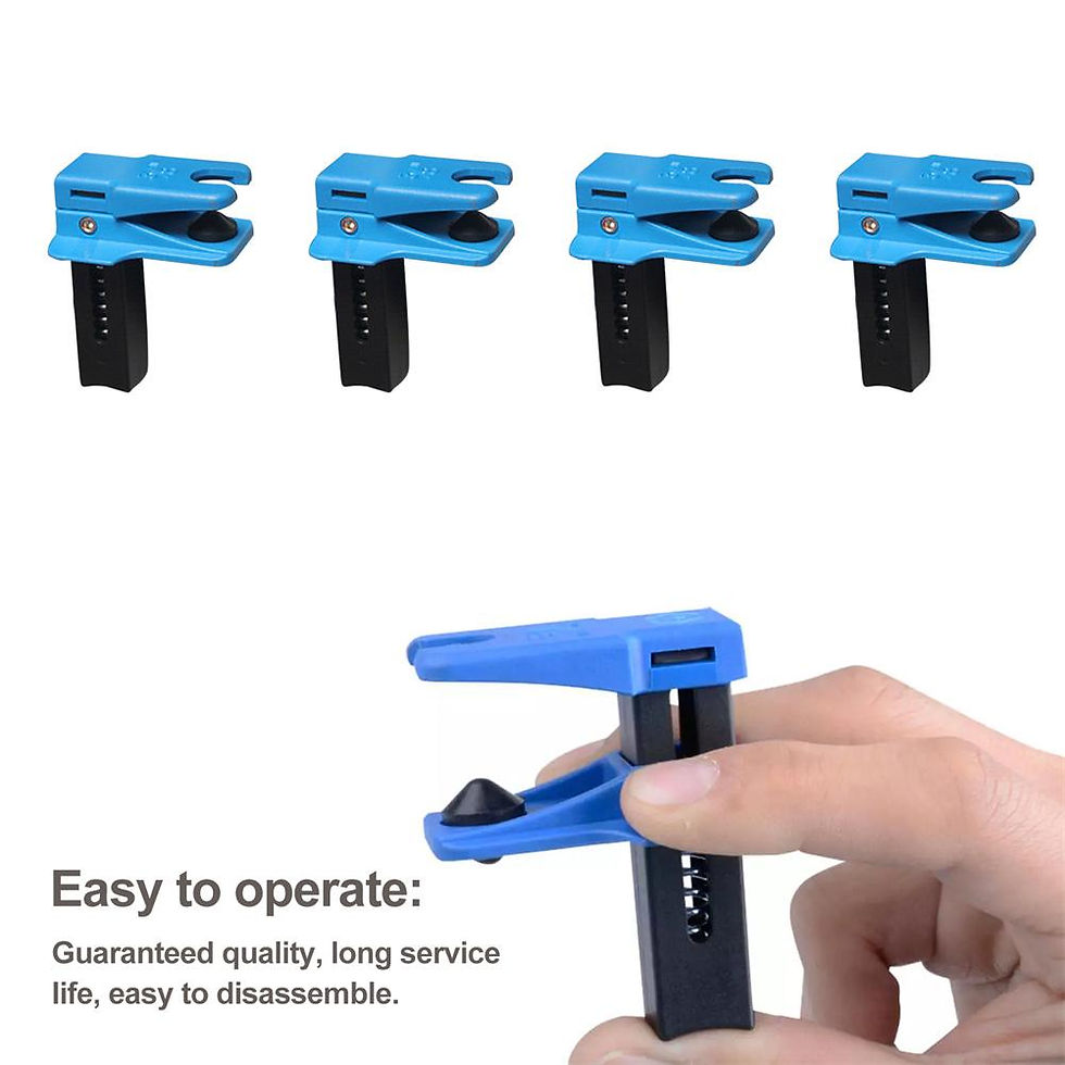 Thumbnail: 4pcs Car Brake Oil Pipe Plug Automotive Brake Nozzle Clamp Tool Brake Tubing Cla