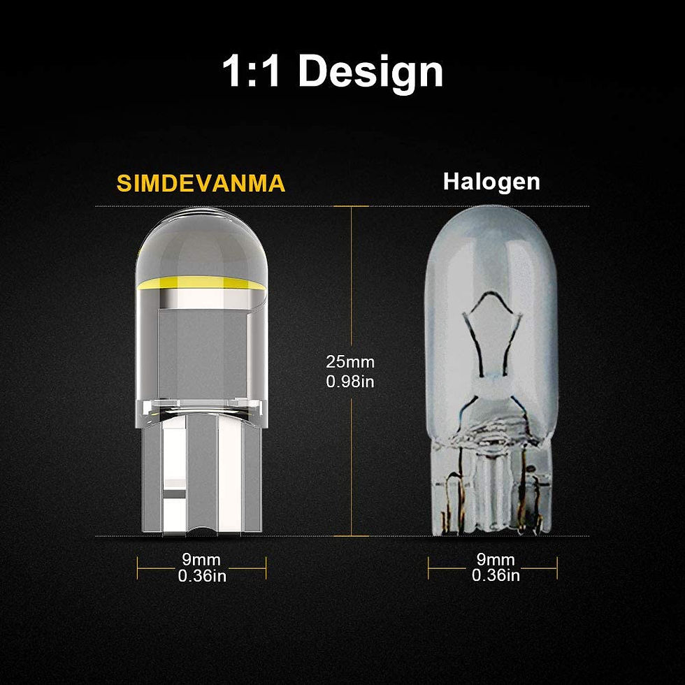 Thumbnail: YHKOMS 194 W5W LED T10 LED Bulbs For Car Parking Position Lights Interior Map Do
