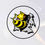 Thumbnail: 1PC Angry Bumblebee Motorcycle Stickers Waterproof for Motorbike Fuel Tank Helme