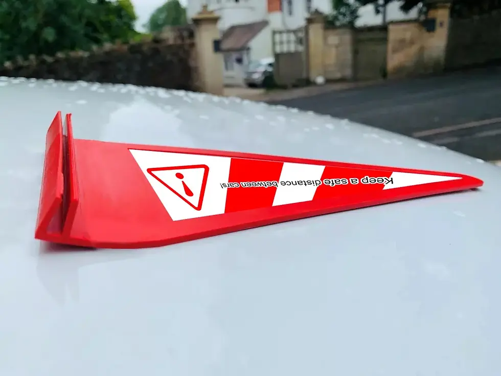 Thumbnail: Car Wing Mirror Guard Prevents Driver From Mistaking It As An Obstacle To Avoid