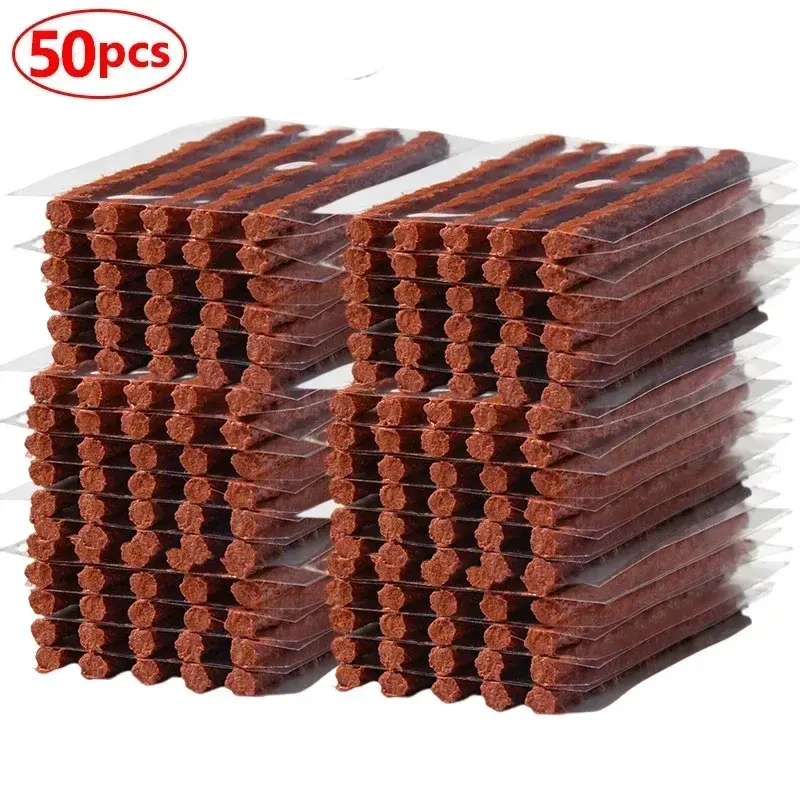 Thumbnail: Car Tire Repair Rubber Strips Tubeless Seal Motorcycle Bike Tyre Puncture Repair