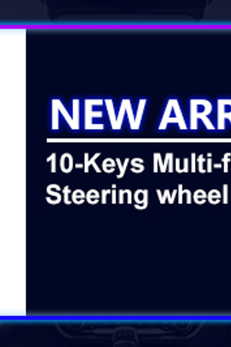 Thumbnail: 10 Keys Wireless Steering Wheel Remote Control Multi-function Android Universal