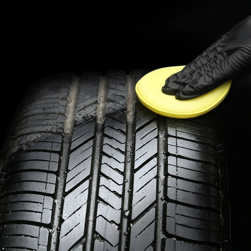 Thumbnail: Car Tire Shine Coating Tyre Gloss Plastic Rubber Wheel Restorer Agent Spray Poli