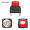 Thumbnail: Auto Battery Disconnect Switch 12V 24V Marine 200A 300A Car Dual Battery Switch
