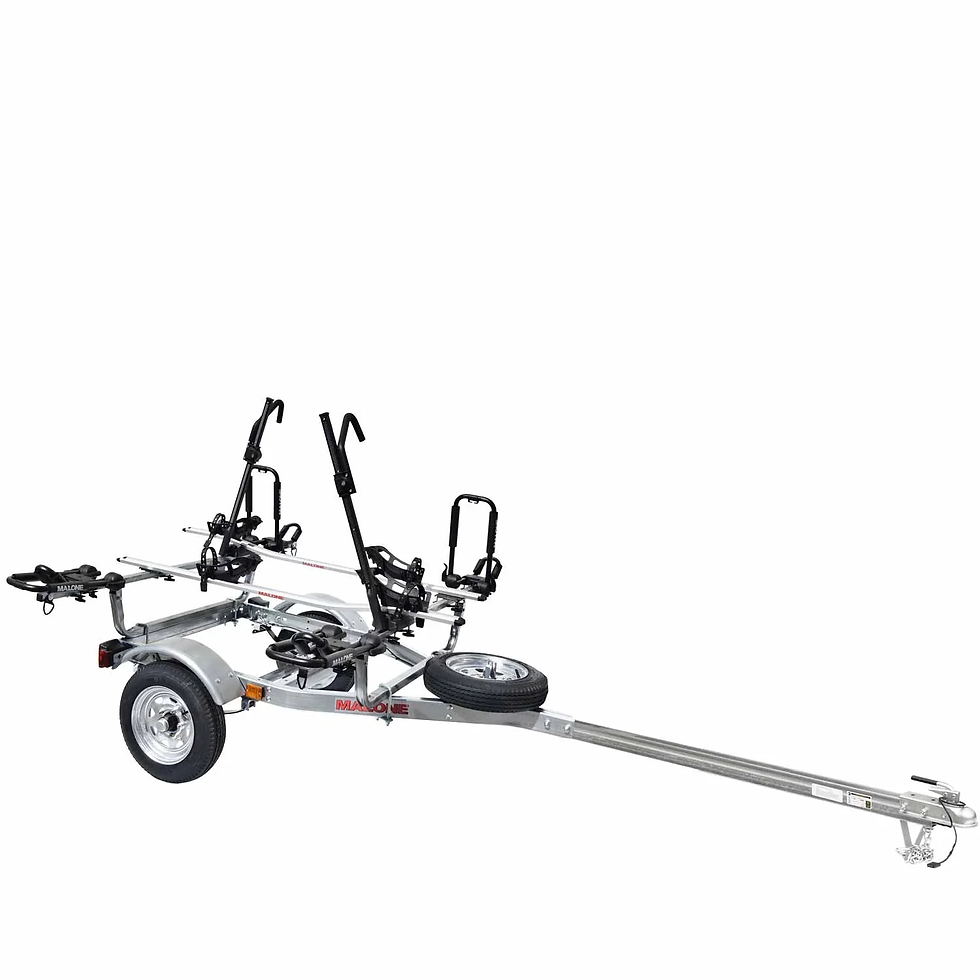 Malone Microsport 2 Boat 2 Bike Trailer Package