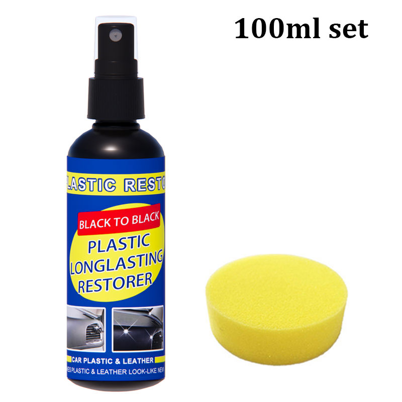 Thumbnail: Car Plastic Restorer Back To Black Gloss Car Cleaning Products Plastic Leather R