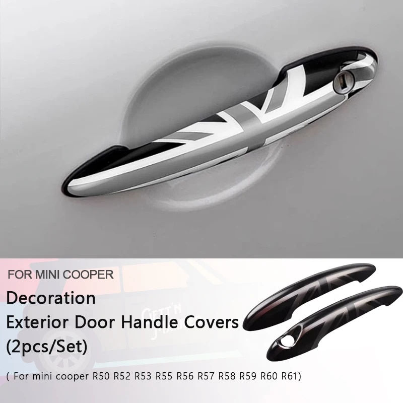 Car Door Handle Cover Trim Car Accessories For MINI Cooper R50 R52 R53 R56 R57 R