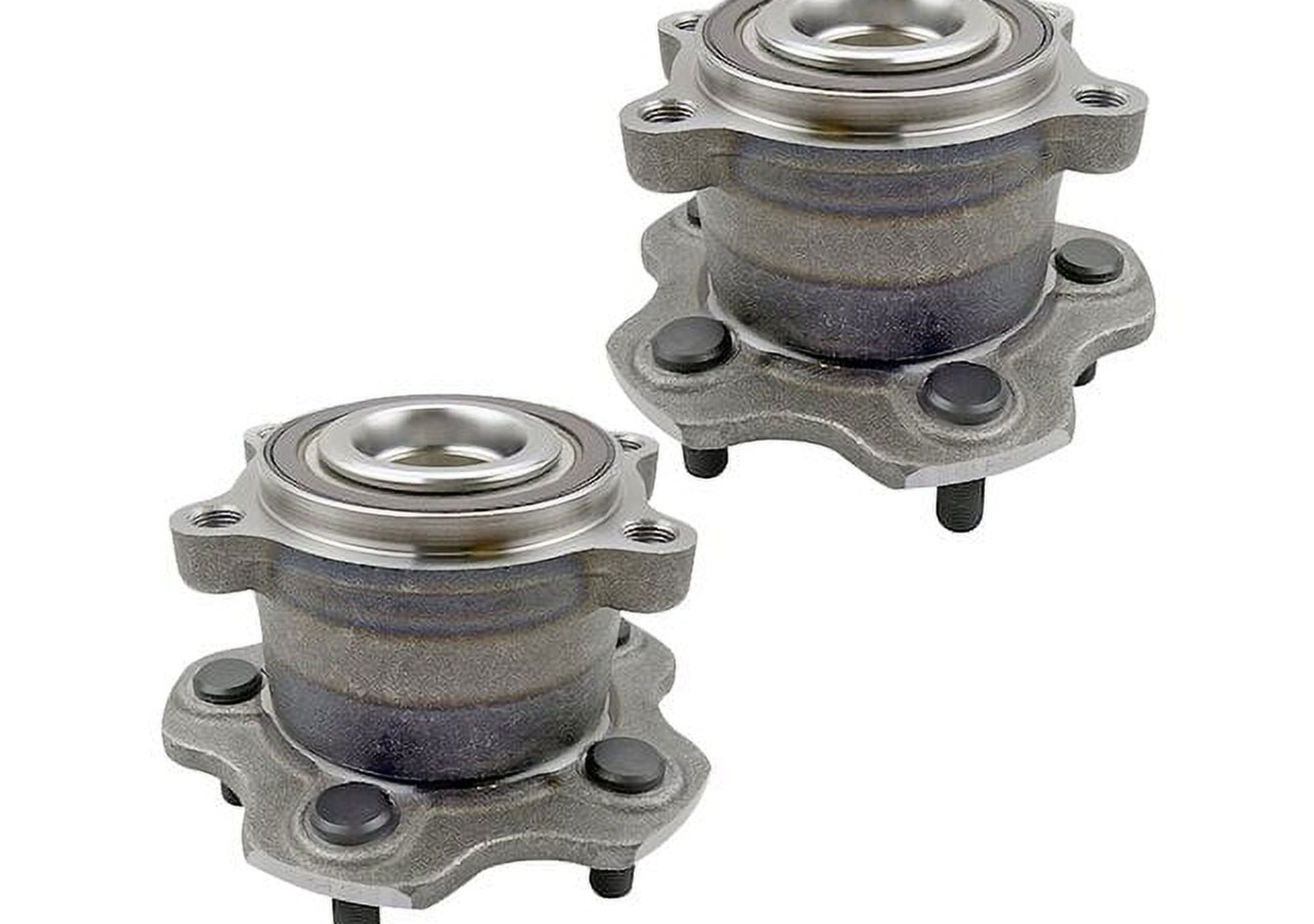 Rear Wheel Bearing Hub Assembly - Set of 2 - Compatible with 2007 - 2018 Ni..