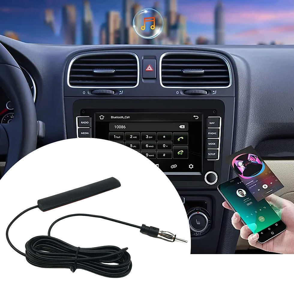 Thumbnail: DC 5-12V AM/FM Radio Aerial Car Interior Hidden Amplified Antenna 85-860Mhz Car
