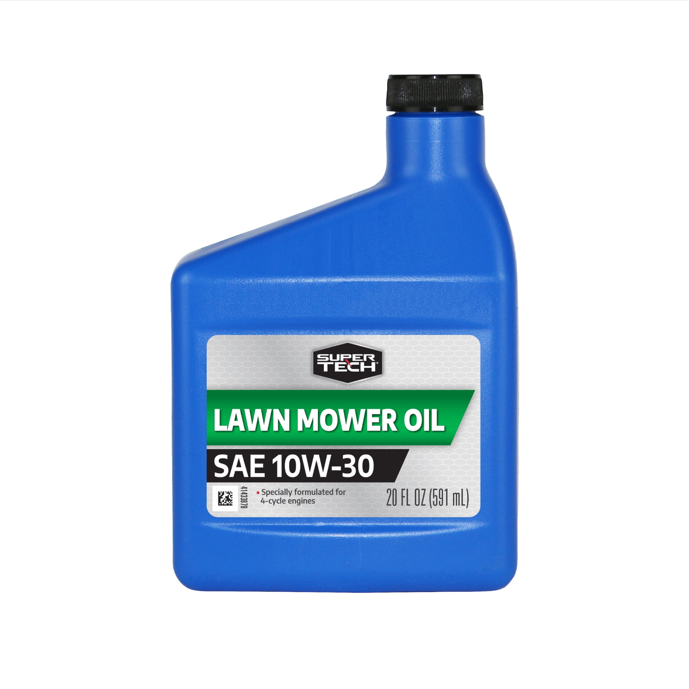 Super Tech Conventional SAE 10W-30 Lawn Mower Oil, 20 oz Bottle