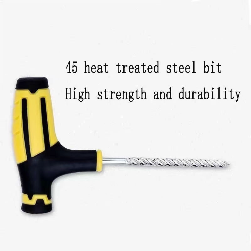 Thumbnail: 1Set Car Tubeless Tire Repair Tools Small Tire Repair Tools for Cars Complete Ki