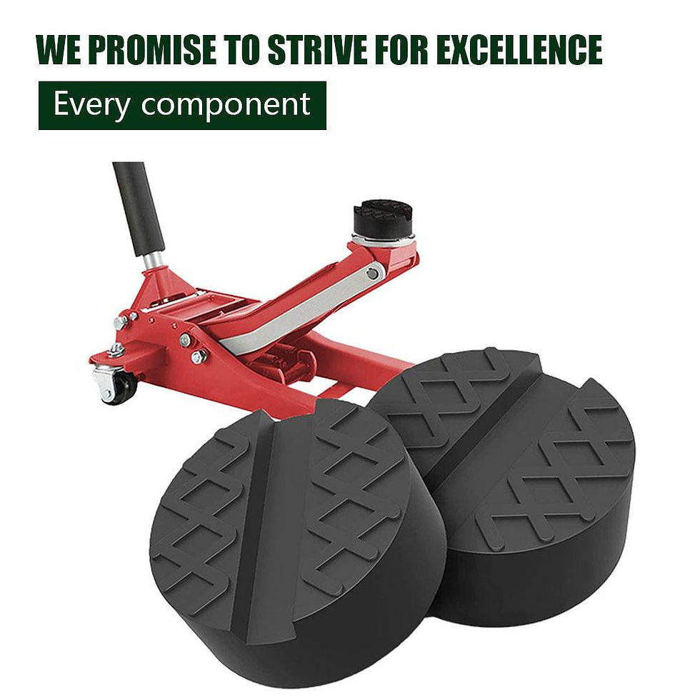 Thumbnail: Floor Slotted Car Jack Rubber Pad Frame Protector Adapter Jacking Tool Pinch Wel