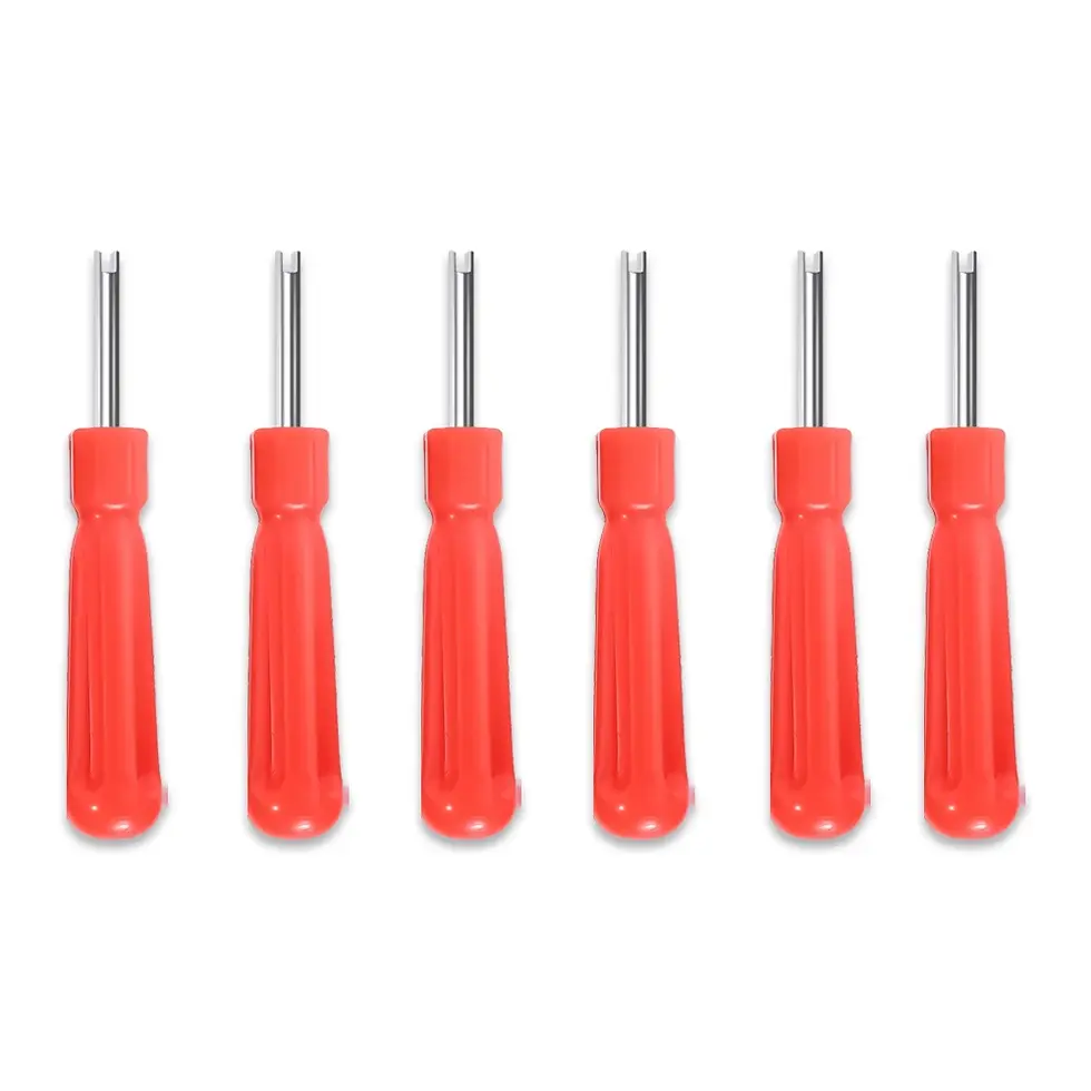 Thumbnail: Car Valve Core Screwdriver Wrench Universal Auto Bicycle Wheel Tire Valve Stem C