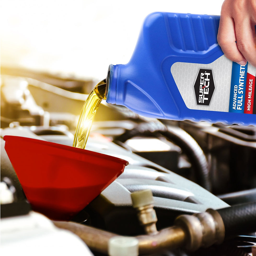 Thumbnail: Super Tech Advanced High Mileage Full Synthetic SAE 0W-20 Motor Oil 1 Quar..