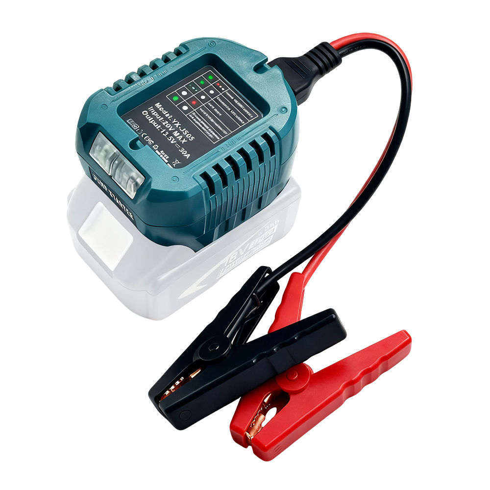 Car Jump Starters Adapter for Makita 18V Lithium Battery Booster Car Cable Emerg