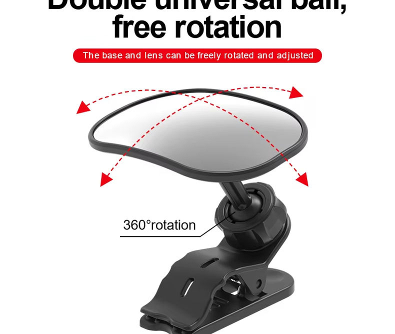 Thumbnail: New Car Rearview Mirror Wide View Safety Mirror For Windshield Infant Car Seats