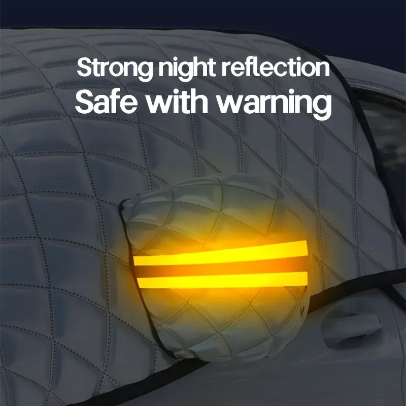 Thumbnail: Car Front Windshield Snow Windproof Sunshade Cover For Car SUV Summer/Winter Qua