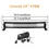 Thumbnail: 22 32 42 52 Inch 270W 405W 7d Off Road Led Light Bar Curved LED Driving Lights