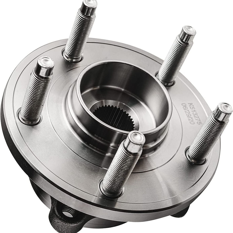 Thumbnail: Detroit Axle - Rear 2pc Wheel Bearing Hubs for Ford Edge Flex Taurus Lincol..