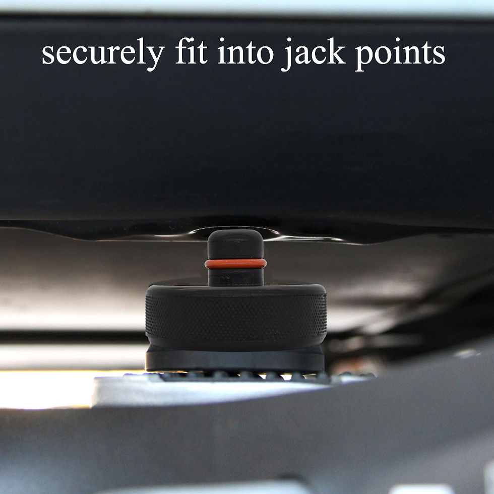 Thumbnail: Car Rubber Jack Pad Adapter Repair Tool Frame Protector Lifting Wear-resistant S