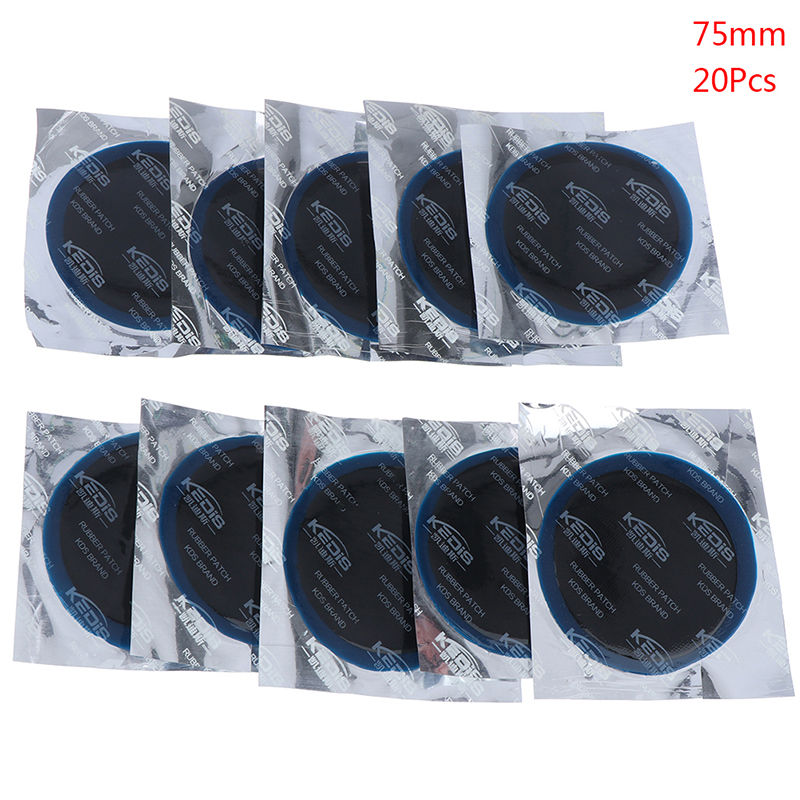 Thumbnail: 20pcs Inner Tube Puncture Repair Kit Car Van Bike Truck Tire Tyre Patches Light