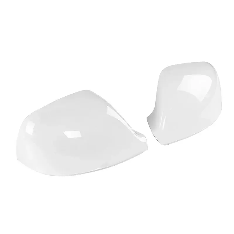 Thumbnail: Bracingo Side Wing Rearview Mirror Cover Decor Cap Glossy White Fit For VW Volks