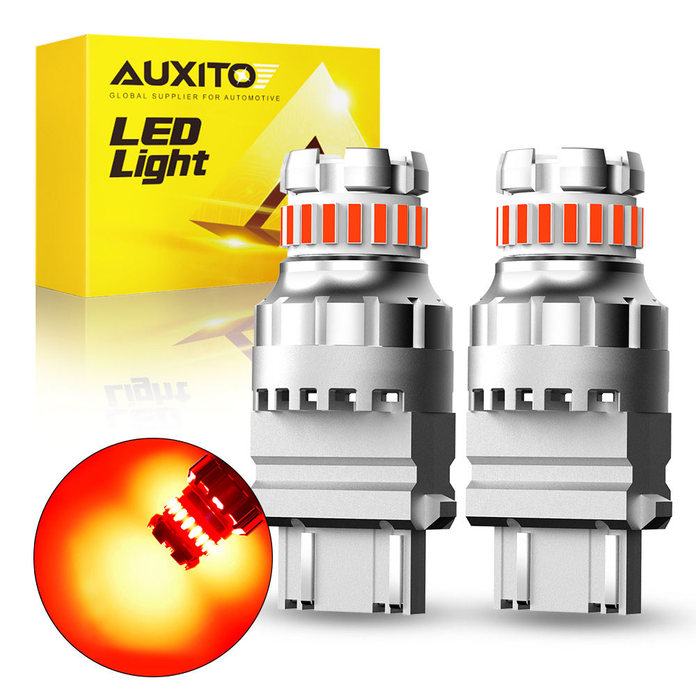 AUXITO T25 3156 3157 LED Light Bulb 3057 P27/7W LED Canbus Signal Lamp DC 12V Wh