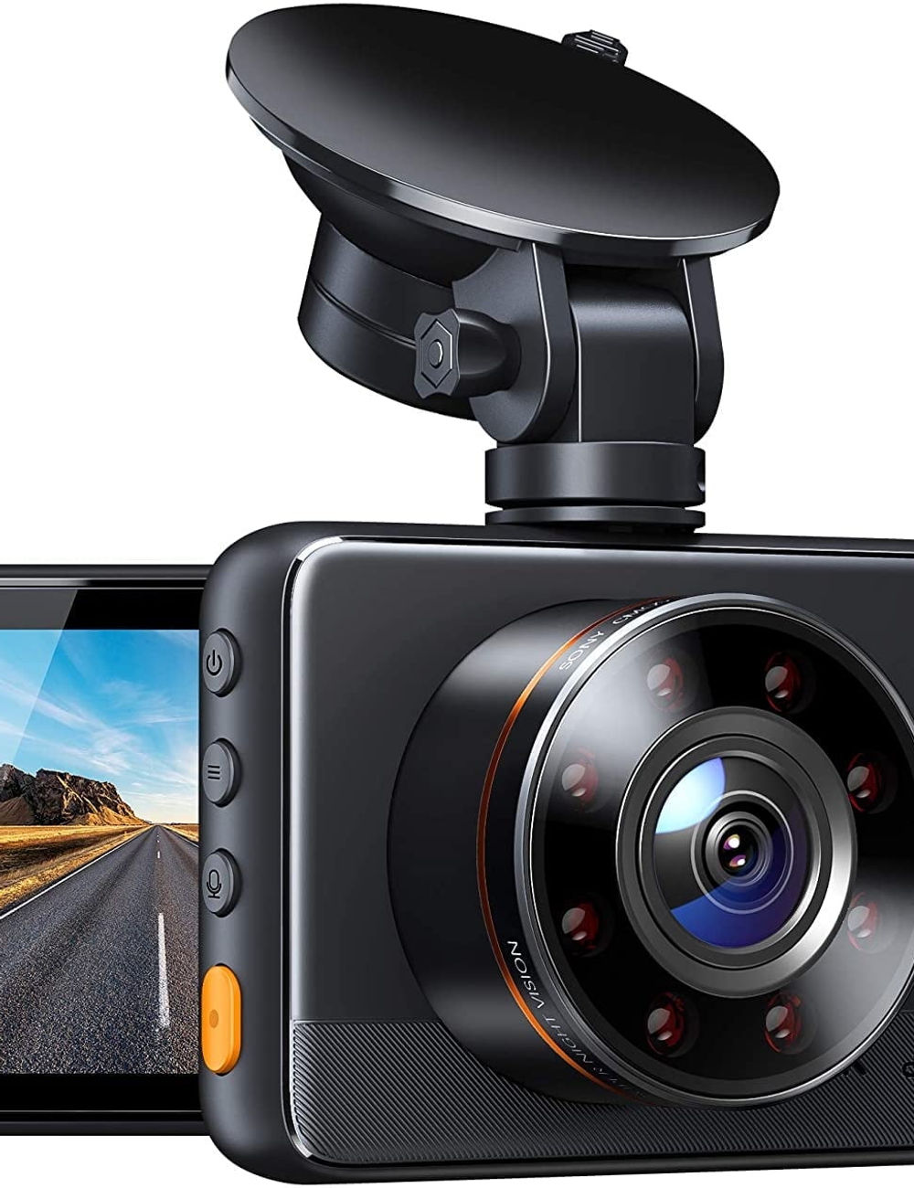 APEMAN Dash Cam, Superior Night Vision WDR, 1080P Dash Camera Sensor, 3'' I..