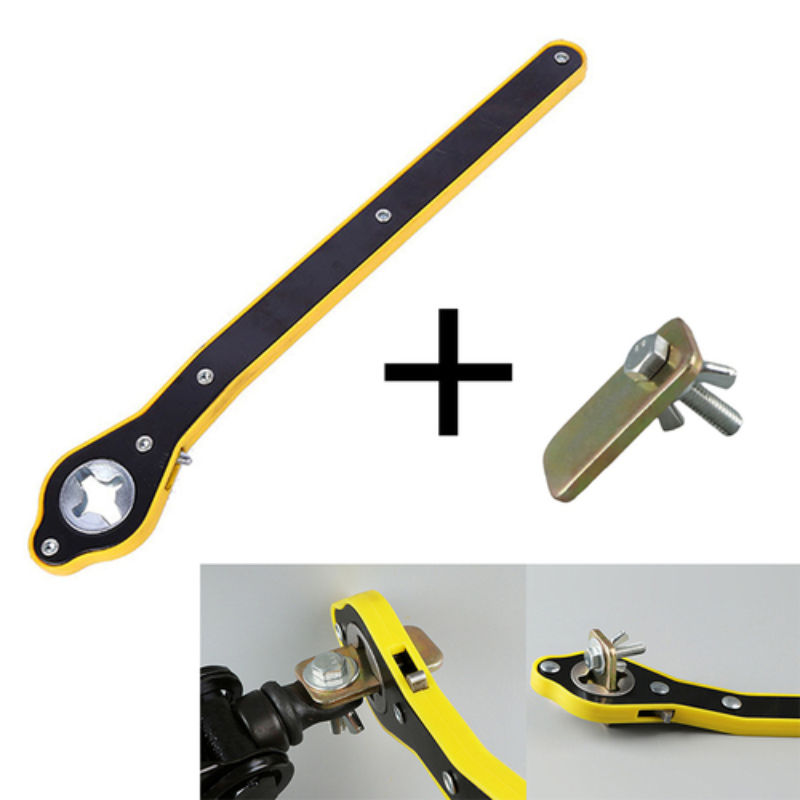 Thumbnail: Upgrade Car Jack Lifting Wrench Dual Purpose Labor-saving Handle Tools Universal