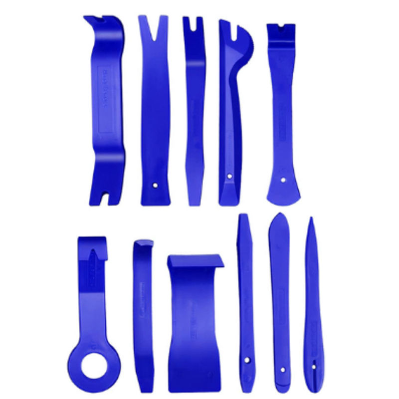 Thumbnail: Car Door Trim Removal Pry Tool Kit Auto Dashboard Audio Removal Hook Kit Mixed S