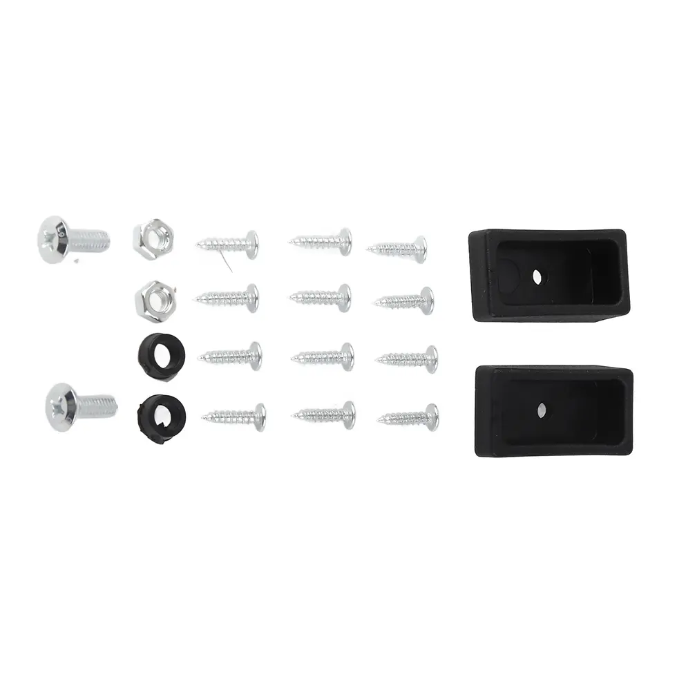 Thumbnail: 4pcs Car Front Bumper Lip Splitter Body Shovels Guard Universal Auto Modified Ac