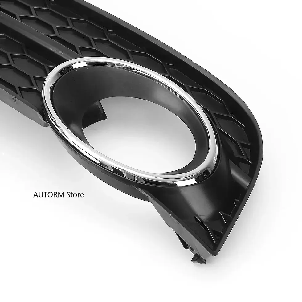 Thumbnail: Left/Right Front Bumper Fog Light Grille Cover Trim Honeycomb 8T0807682 8T080768