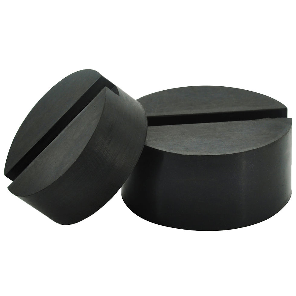 Thumbnail: Floor Slotted Car Rubber Jack Pad Frame Protector Guard Adapter Jacking Disk Too