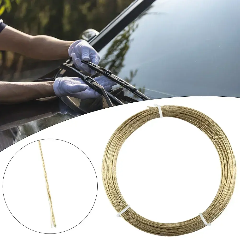 Wire Braiding Line 22m Length Automotive Braided Cut Out Cutting Glass Gold Remo