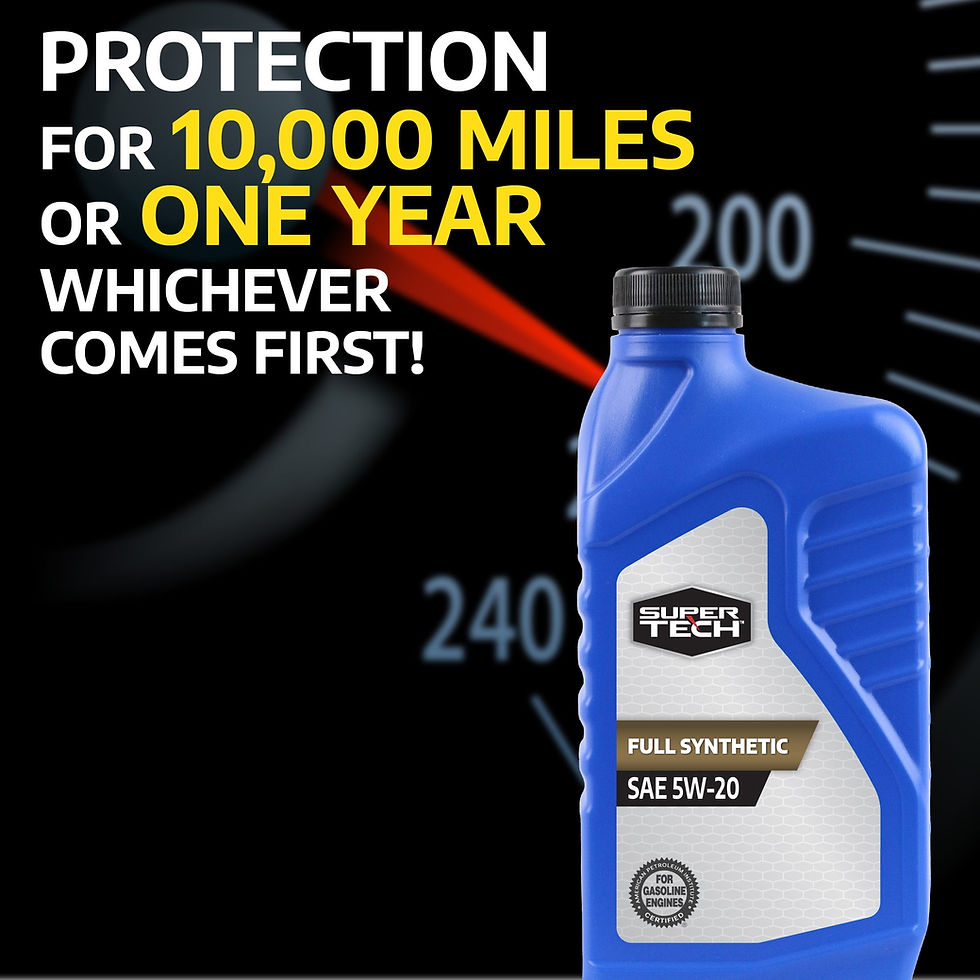 Thumbnail: Super Tech Full Synthetic SAE 5W-20 Motor Oil 1 Quart